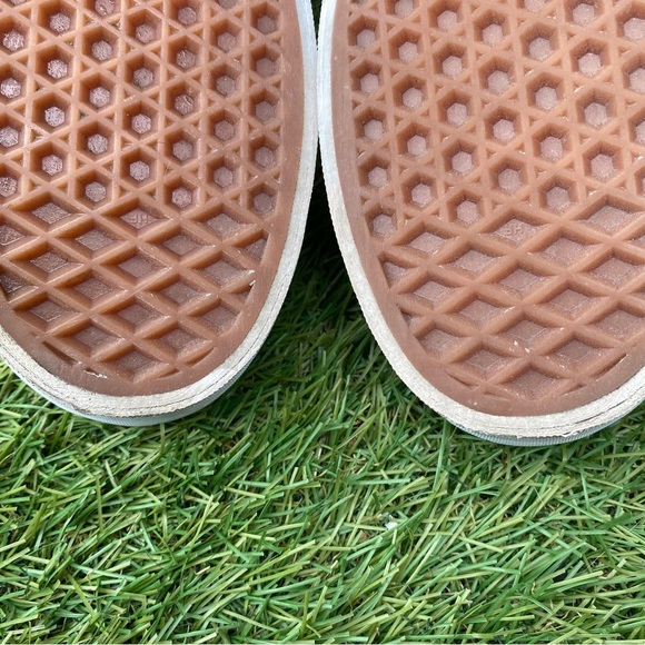 VANS WHITE PLATFORM SNEAKERS 8.5 - Picture 9 of 12